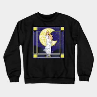 Art Nouveau girl Crewneck Sweatshirt